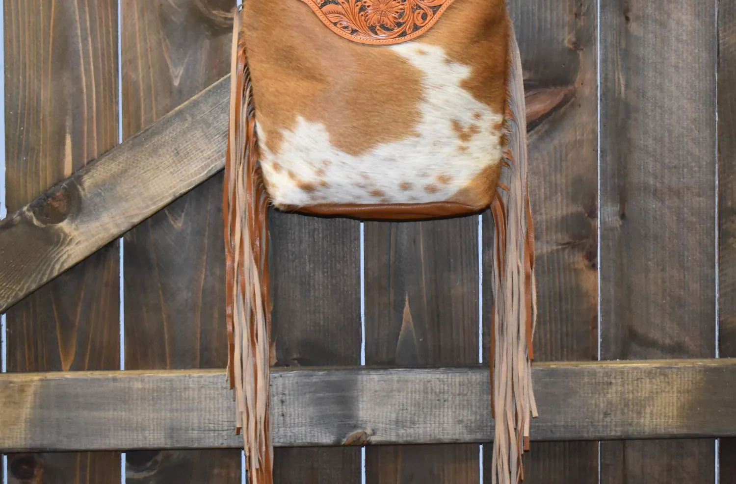 Women's Umber Hand Tooled Bag In Brown