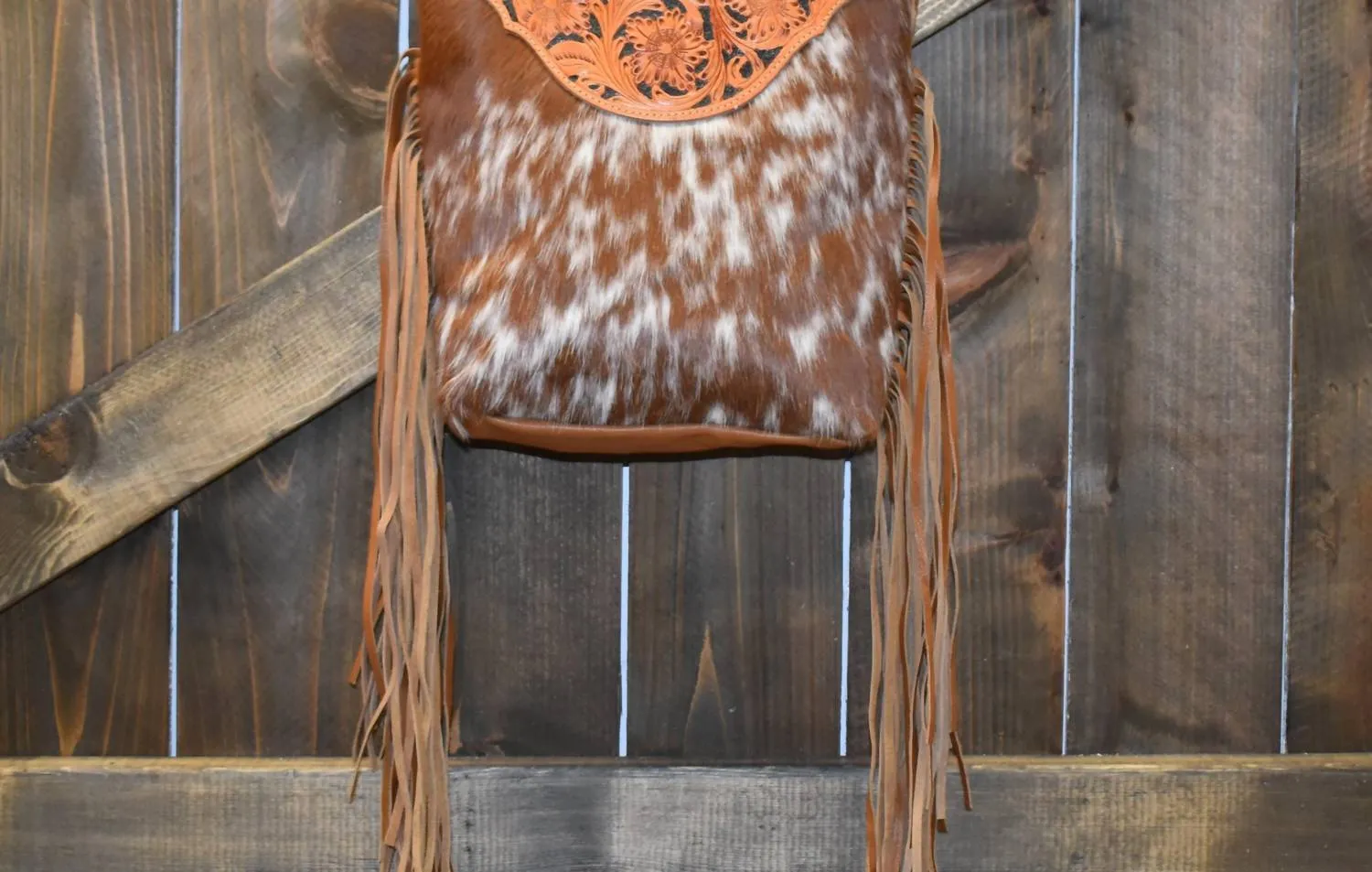 Women's Umber Hand Tooled Bag In Brown