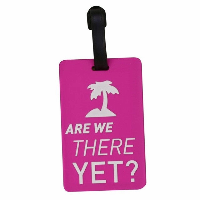 Xiniu New Suitcase Luggage Tags Id Address Holder Silicone Identifier Label #Yw