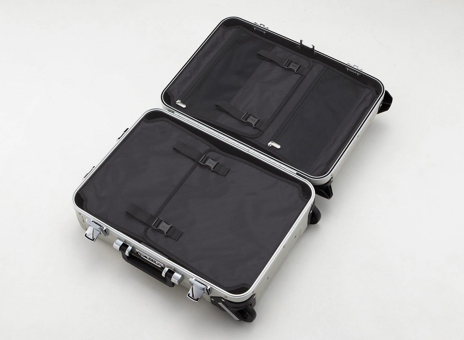 ZERO Halliburton Geo Aluminum 24" 4-Wheel Medium Luggage