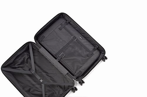 Zero Halliburton Zrl-20" International Carry-On 4-Wheel Spinner, Black