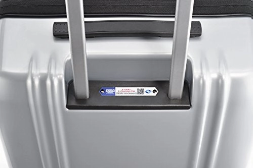 Zero Halliburton Zrl-20" International Carry-On 4-Wheel Spinner, Black