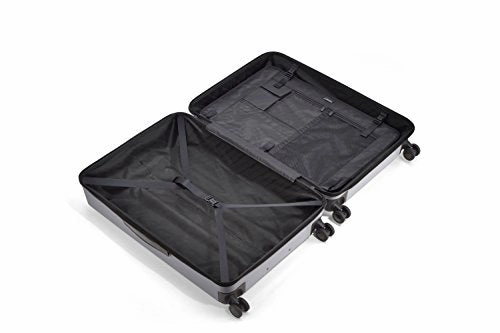 Zero Halliburton Zrl-20" International Carry-On 4-Wheel Spinner, Black