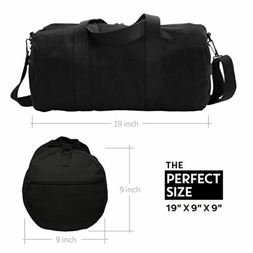 Zombie Outbreak Response Team Hello Kitty Duffel Bag, Black & Gold (medium)